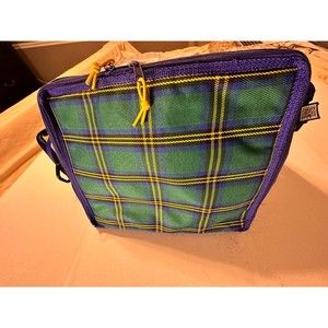 Plaid soft sided cooler American Studio